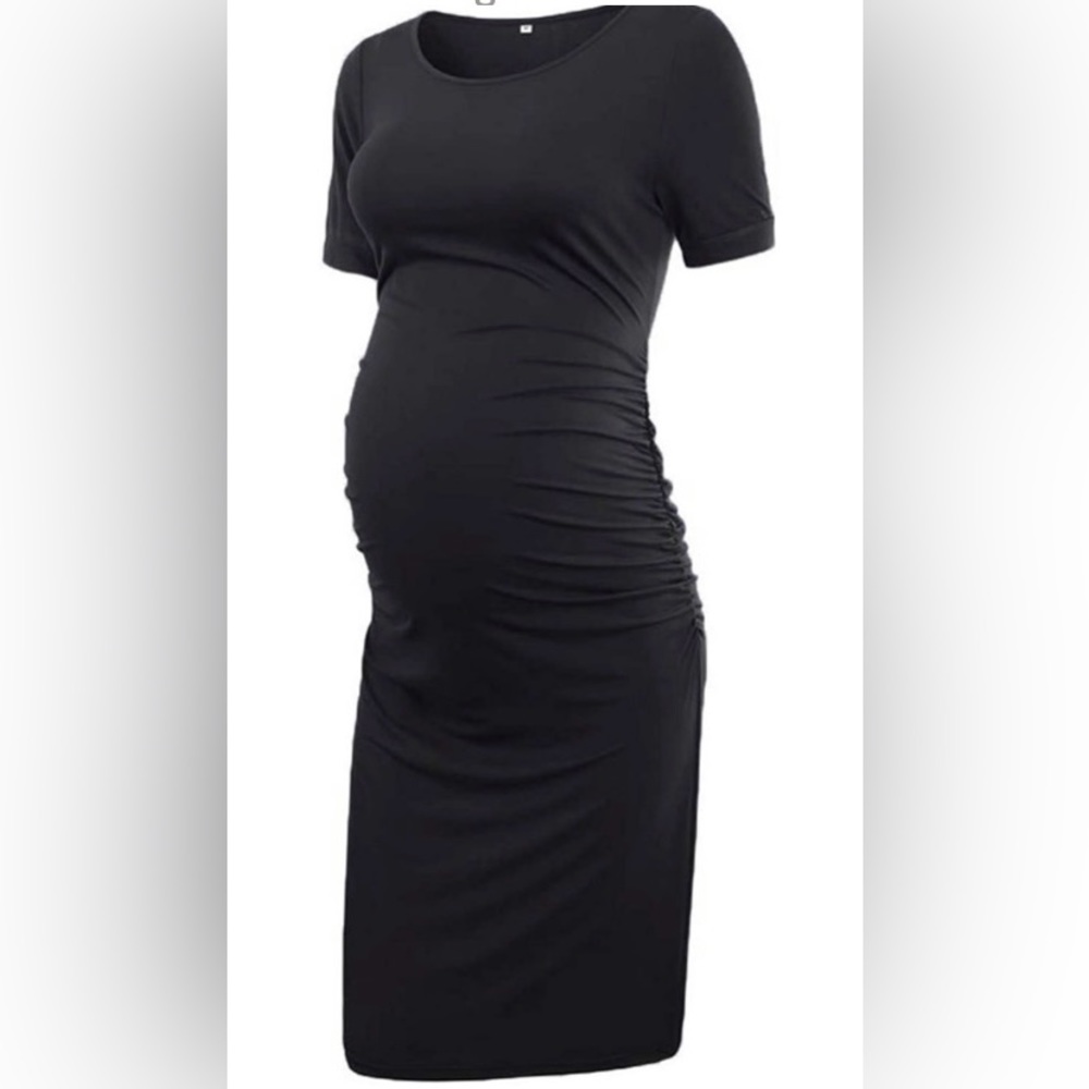 Black Maternity Dress